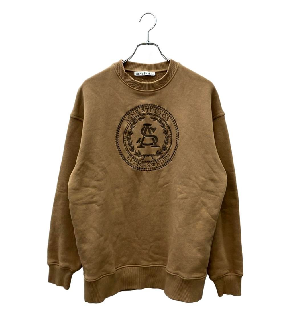 アクネストゥディオズ スウェット 刺繍フロント BRW FN-MN- メンズ SIZE XS ACNE STUDIOS