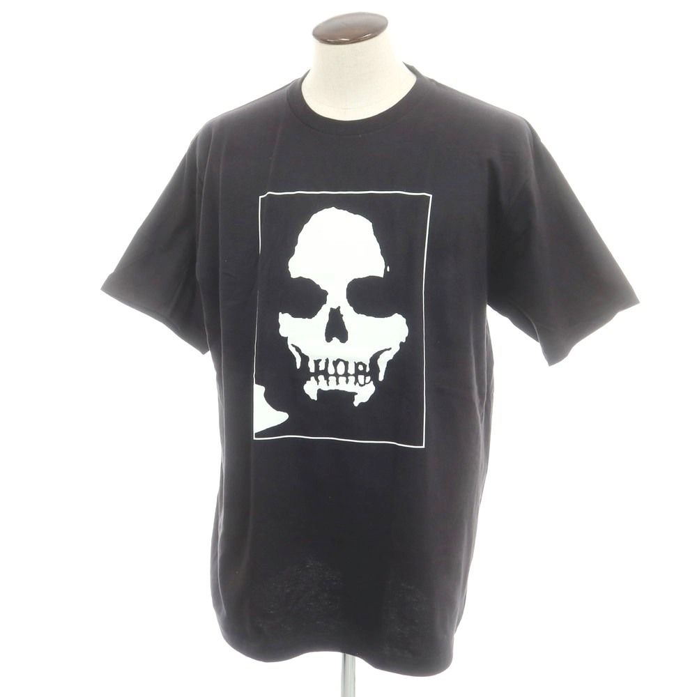 シュプリーム Supreme × Number N ine 秋冬 Manson Tee コットン 半袖Ｔシャツ ブラック サイズL メンズ