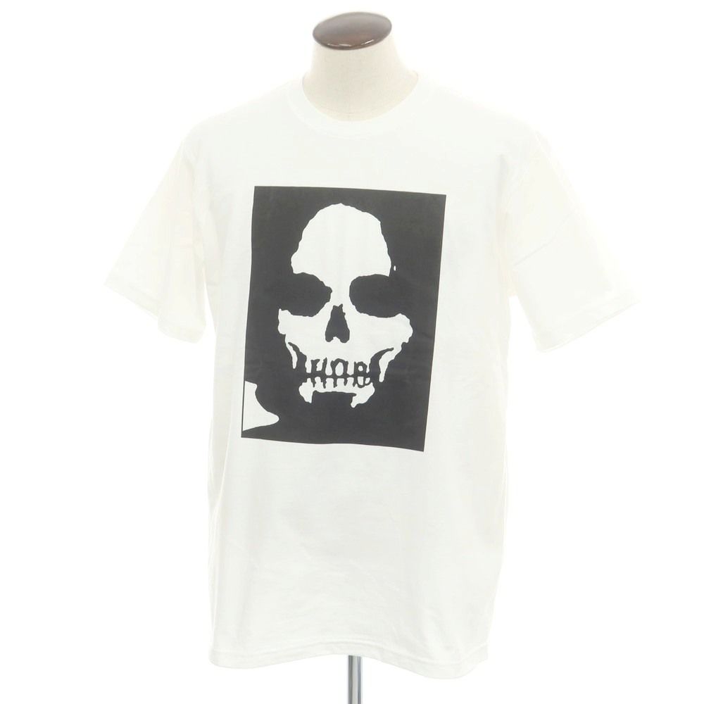 シュプリーム Supreme × Number N ine 秋冬 Manson Tee コットン 半袖Ｔシャツ ホワイト サイズL メンズ