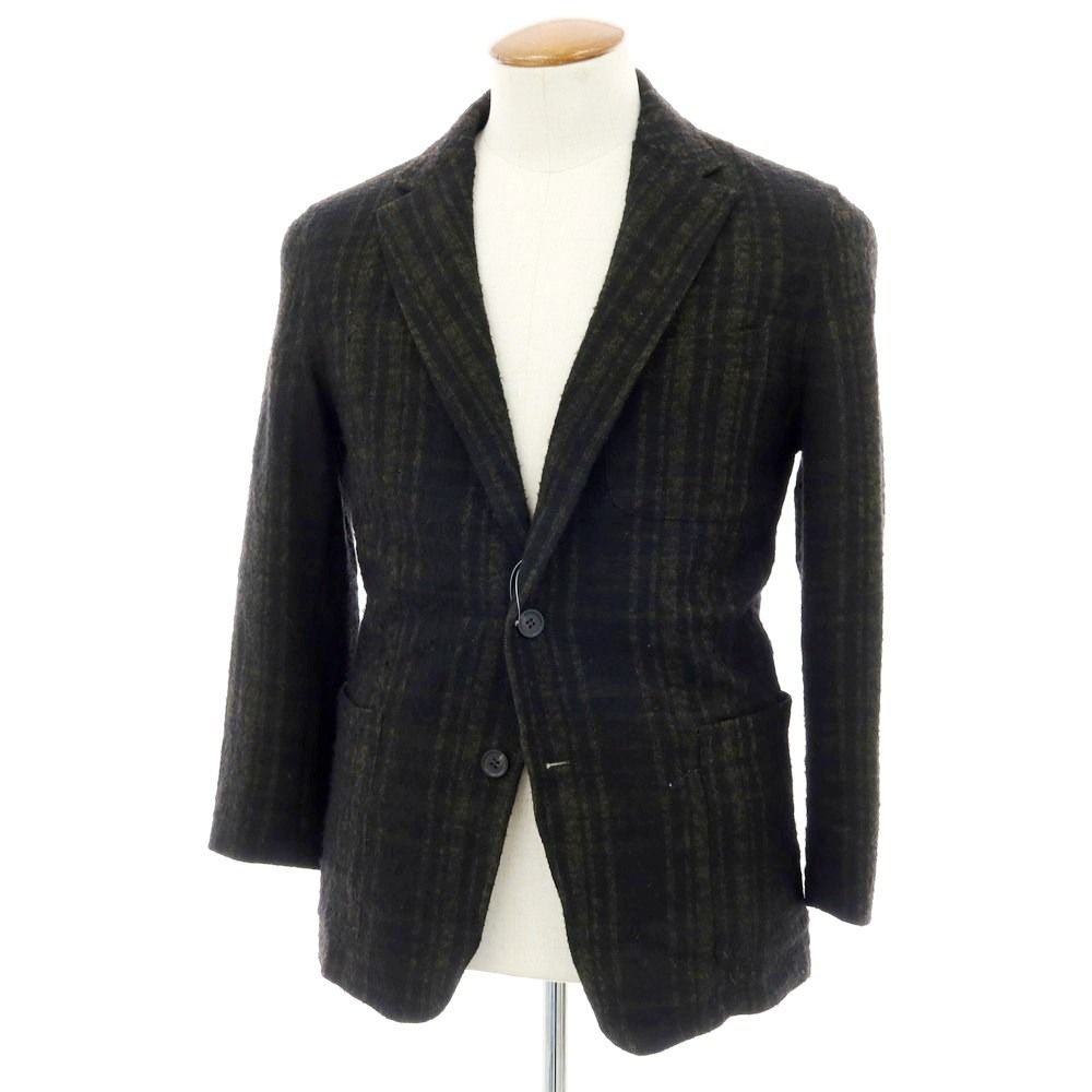 中古】アルテア Altea COPPER ウール混レーヨンナイロン チェック 2B