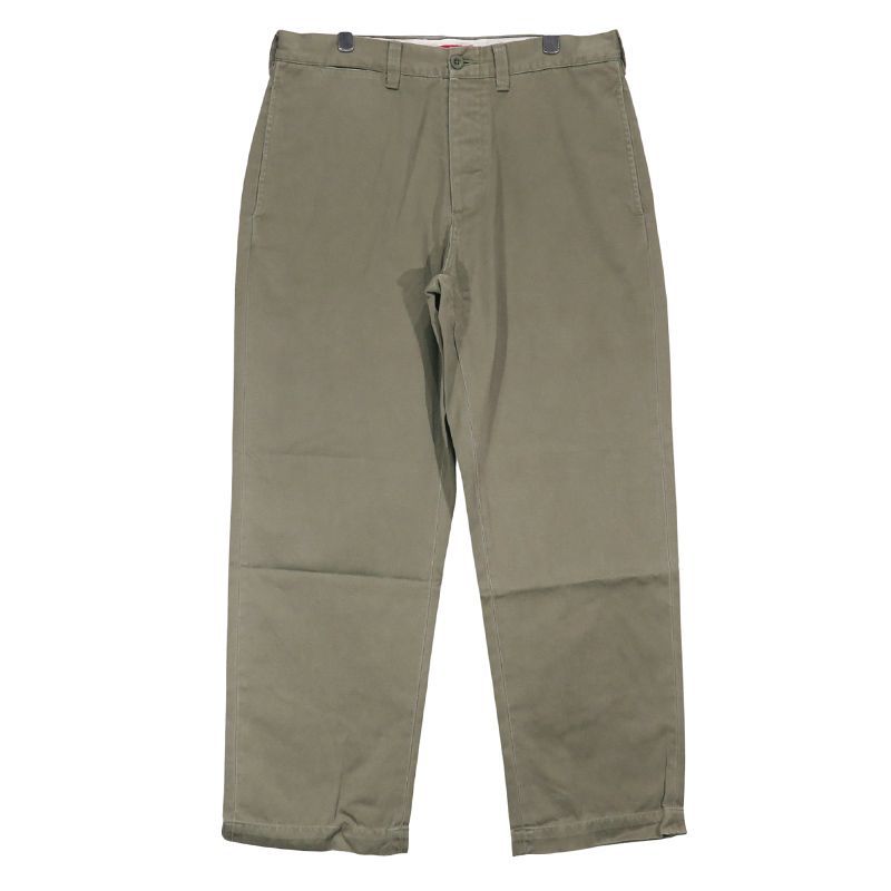 新品同様 SUPREME シュプリーム 23AW CHINO PANT チノ パンツ オリーブ
