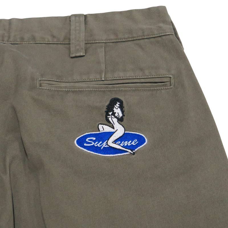 新品同様 SUPREME シュプリーム 23AW CHINO PANT チノ パンツ オリーブ