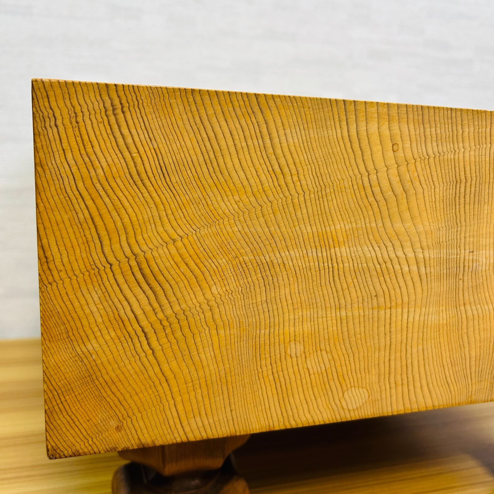 脚付碁盤 4.8寸 天地柾 柾目 ヘソ有り 19路盤 囲碁 天然木 12kg - メルカリ