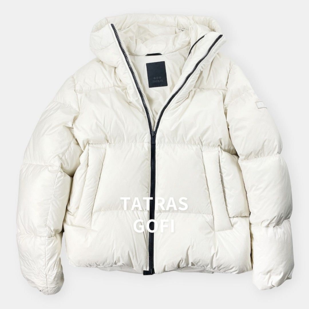 TATRAS GOFI 23 AW タトラス ゴフィ フード付き 軽量 ダウンジャケット 白 ホワイト 03 | J-NREUSE メンズ アウター
