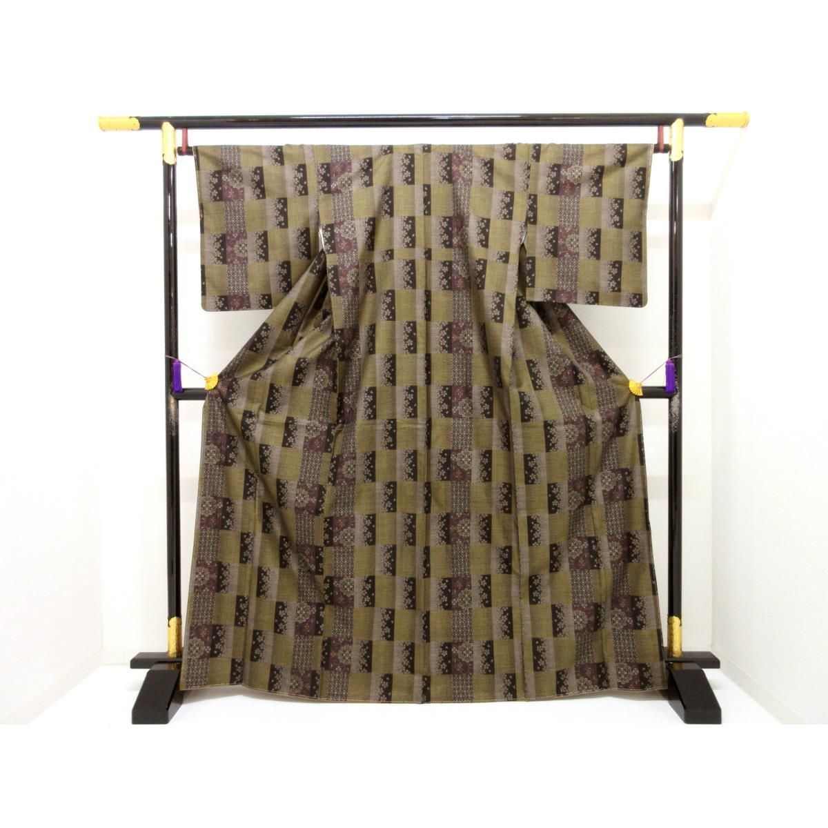 ♥品 紬 本場奄美大島紬 証紙付 九マルキ