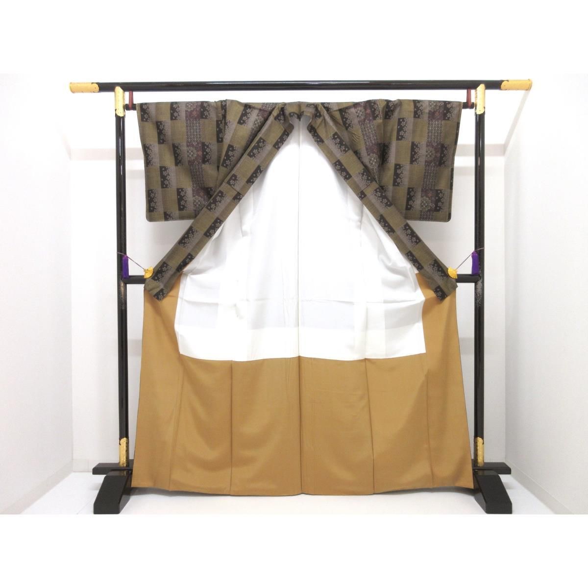 ♥品 紬 本場奄美大島紬 証紙付 九マルキ