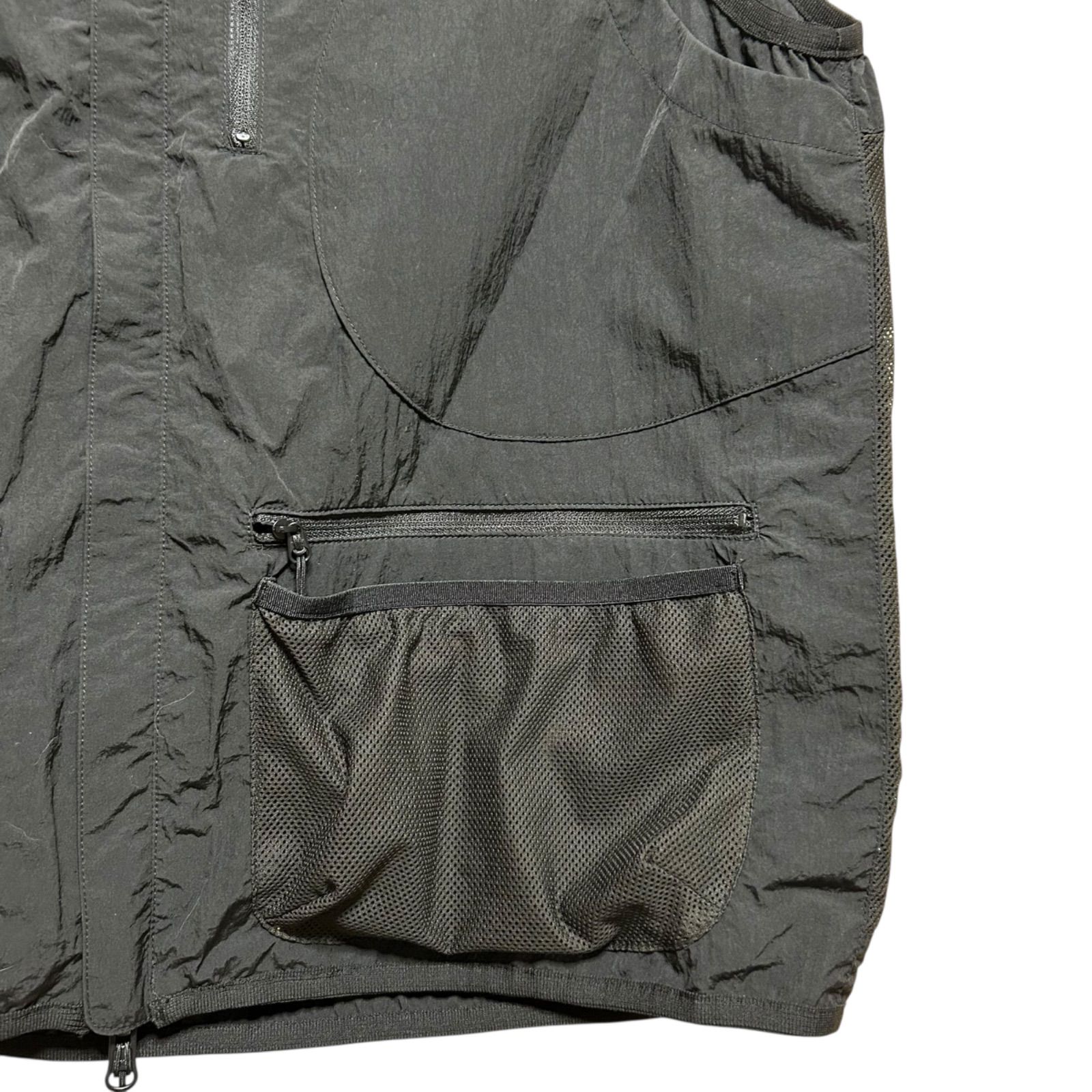 美品 DAIWA PIER39 TECH MIL VEST REVERSIBLE S 黒 ダイワピア39 