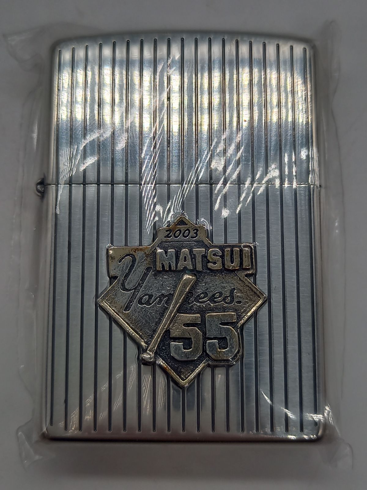 希少】【未開封品】Yankees 松井秀喜 55番 Zippoライター - メルカリ 希少】【未開封品】Yankees 松井秀喜 55番 Zippoライター - メルカリ