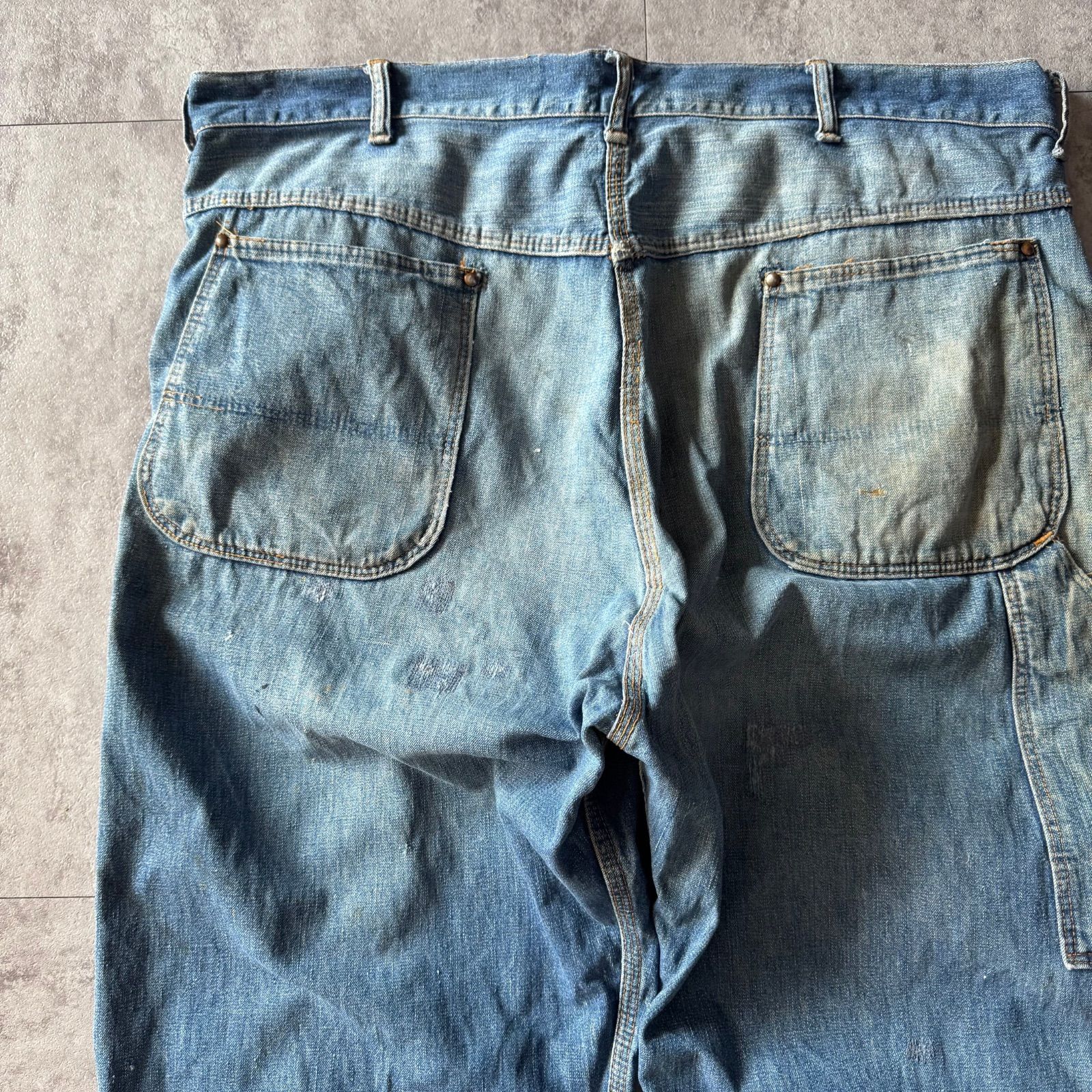 1950's〜 US Vintage Denim Painter Pants / 50年代〜 アメリカン