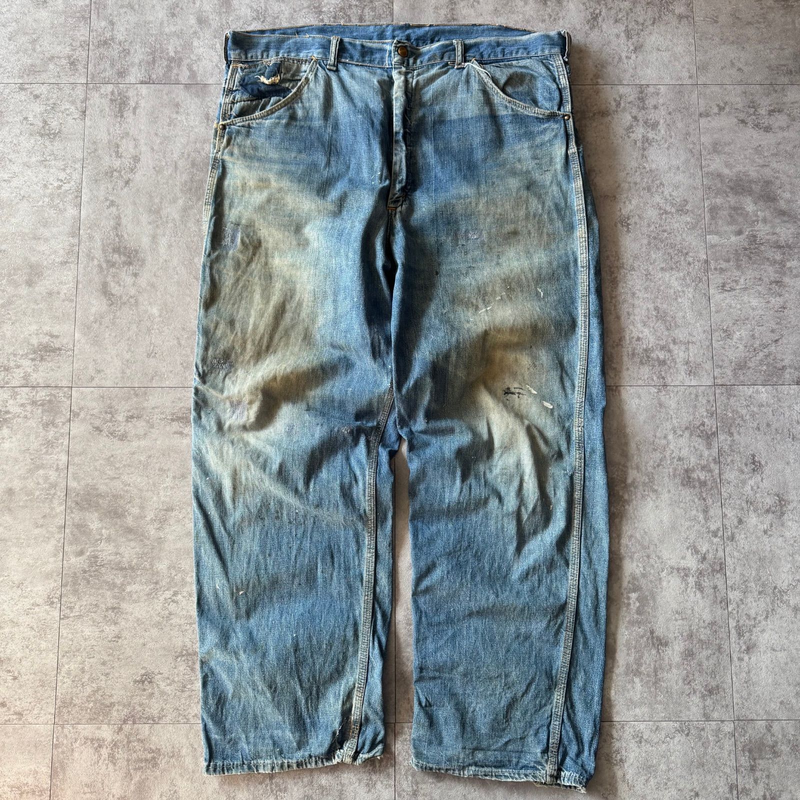 1950's〜 US Vintage Denim Painter Pants / 50年代〜 アメリカン