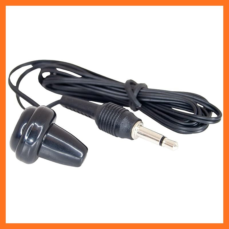 マクサー電機 テレビ ラジオにつかえるイヤホン MTV-Y 3 コードの長さ1 m ３.５mmプラグ モノラル 病院 施設などの配布用に ブラック