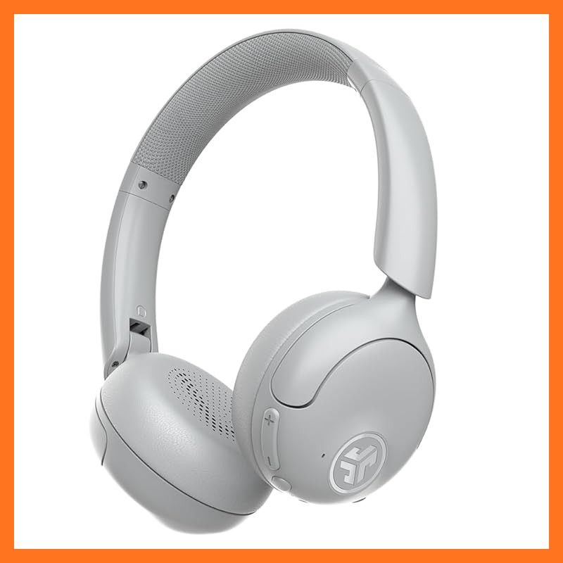 JLab ジェイラブ Go Lux ANC Cloud ワイヤレスヘッドホン ハイブリッド アクティブノイズキャンセリング 40 mmダイナミックドライバー 空間オーディオ 最大70時間 長時間再生 iPhone Bluetooth マイク付き 通勤