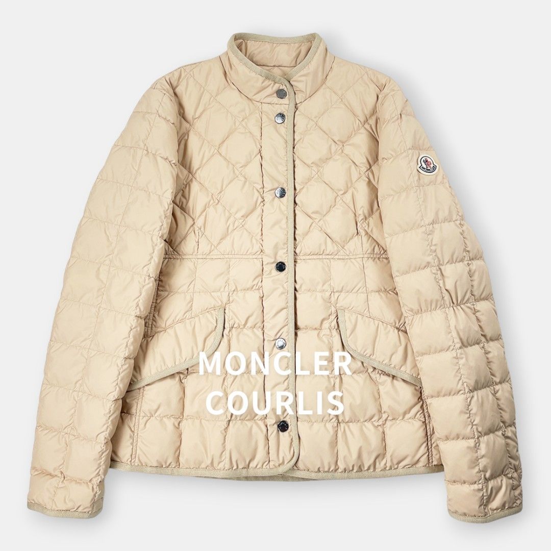 美品 MONCLER COURLIS 23AW モンクレール キルティング 軽量 ダウン