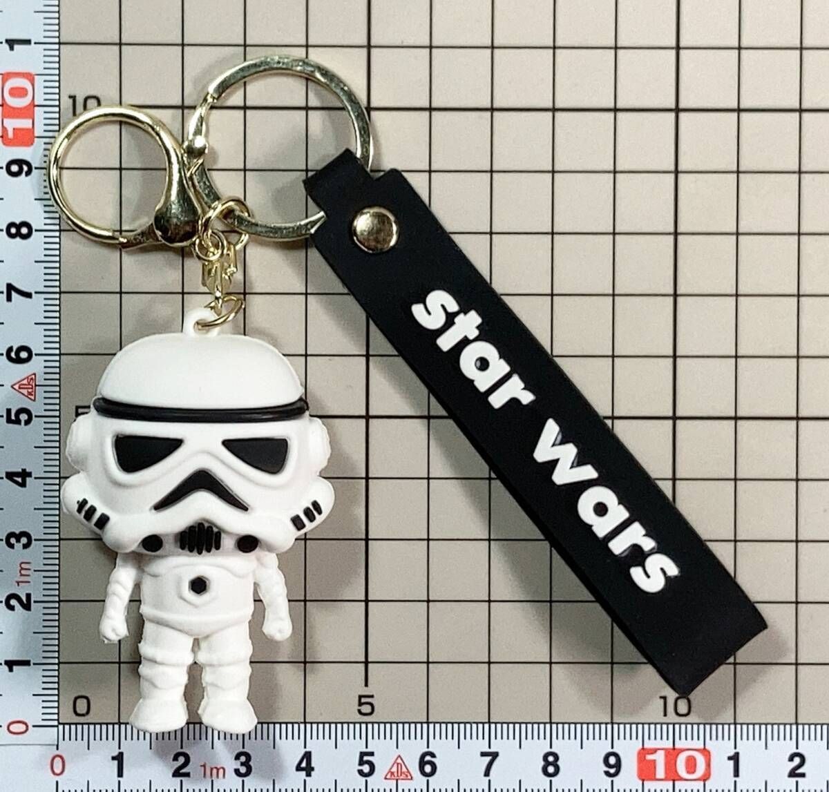 ストームトルーパー　キーホルダー　スターウォーズ 再入荷！☆ブロックフィギュアキーホルダー☆【 STARWARS ( スター