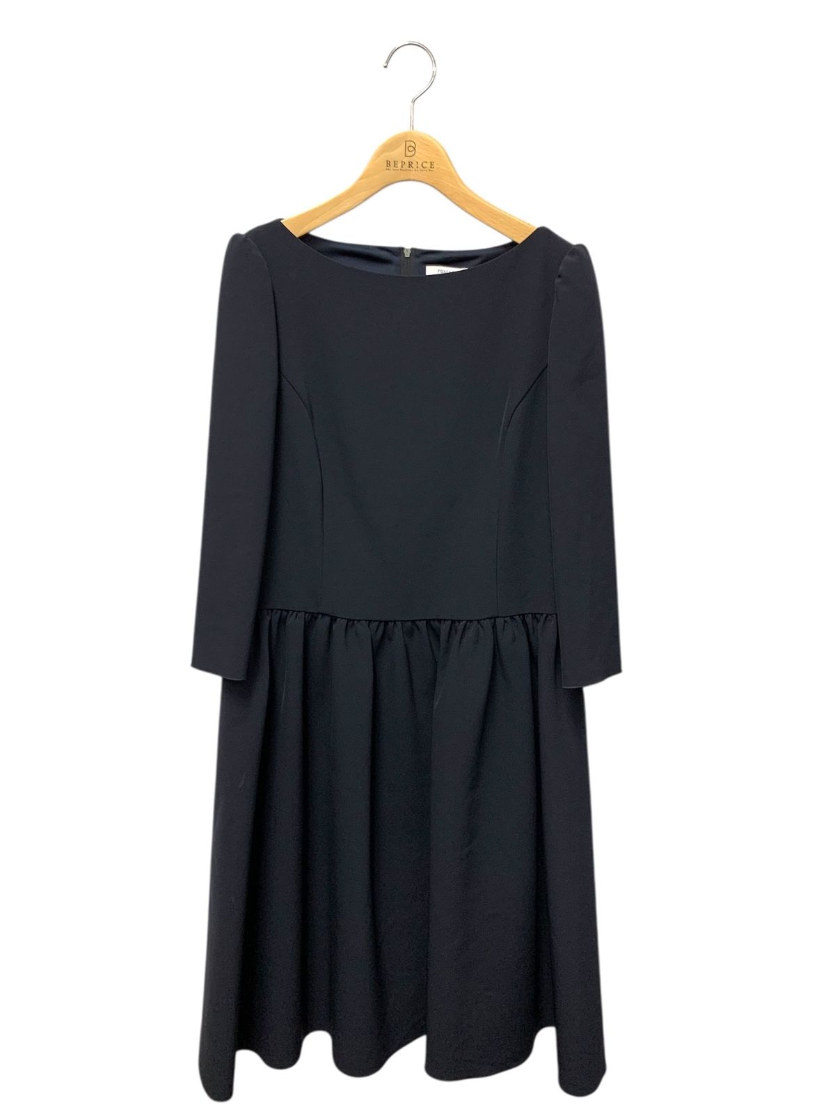 フォクシーニューヨーク ドレス ウィンターワンダー 39842 ワンピース 38 ネイビー