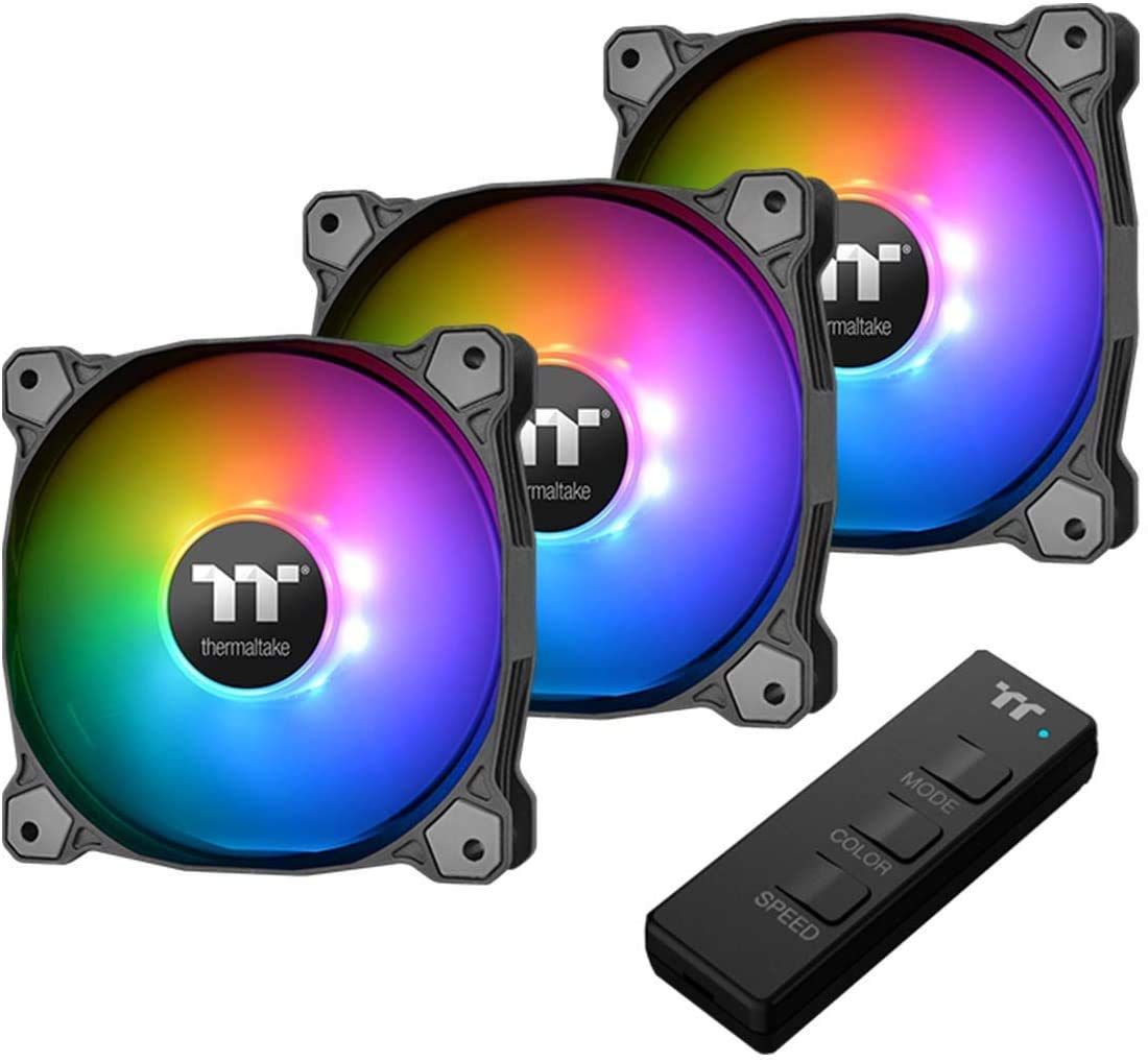 Thermaltake Pure 12 ARGB Sync -3 Pack- PCケースファン cm FN 1284 CL-F 079-PL SW-A