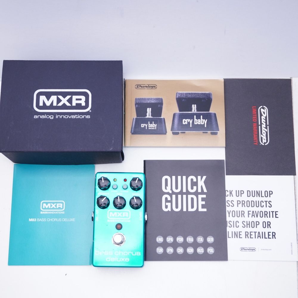 エフェクター MXR M83 bass chorus deluxe ベース コーラス - メルカリ