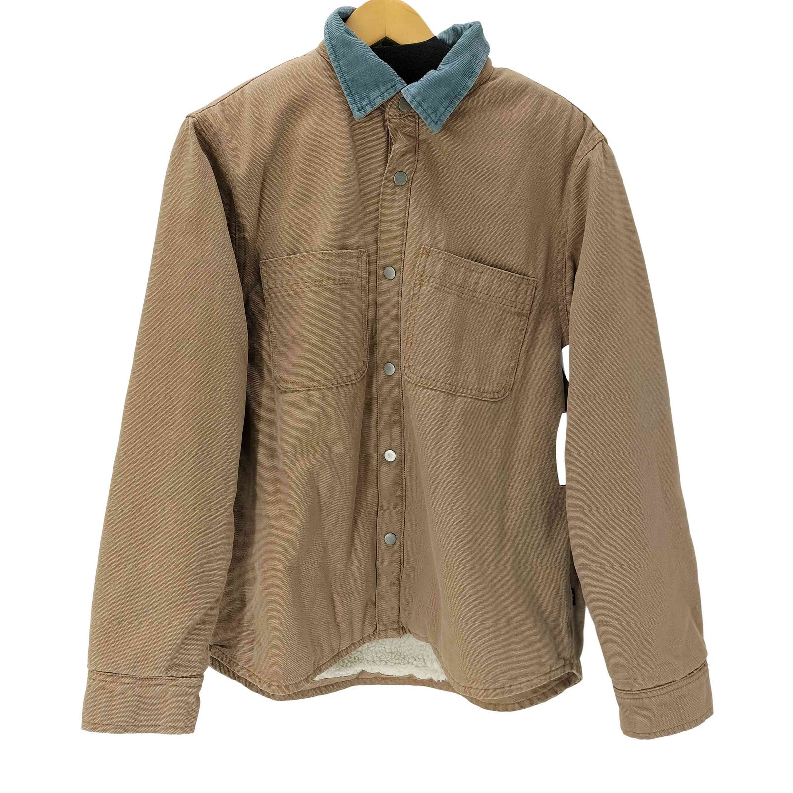 ステューシー Stussy Sherpa Lined Work Shirt シェルパ ライン ワーク ボア ジャケット メンズ import M