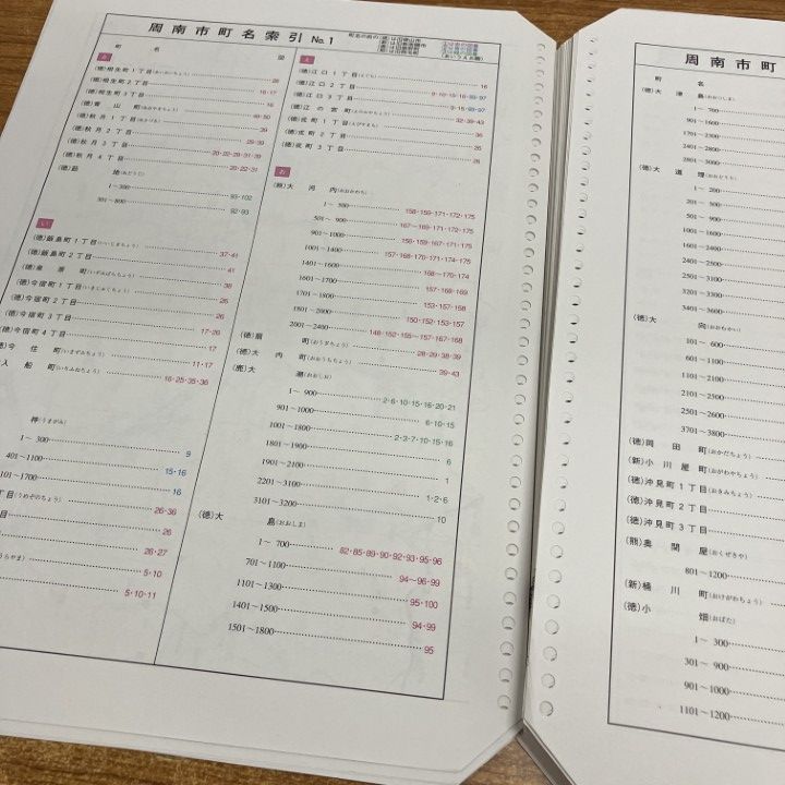 現品限り】ゼンリン住宅地図山梨県南巨摩郡身延町・早川町・南部町