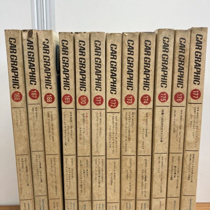 △01)【1点限り!】CAR GRAPHIC カーグラフィック 1975年全12冊セット