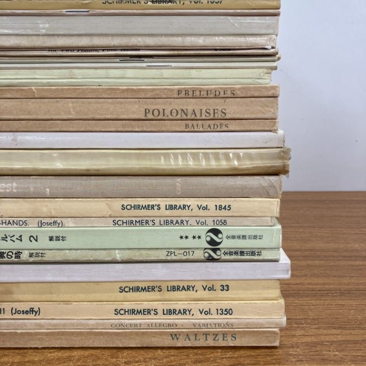 △01)【1点限り!】楽譜まとめ売り約25冊セット/輸入楽譜/音楽