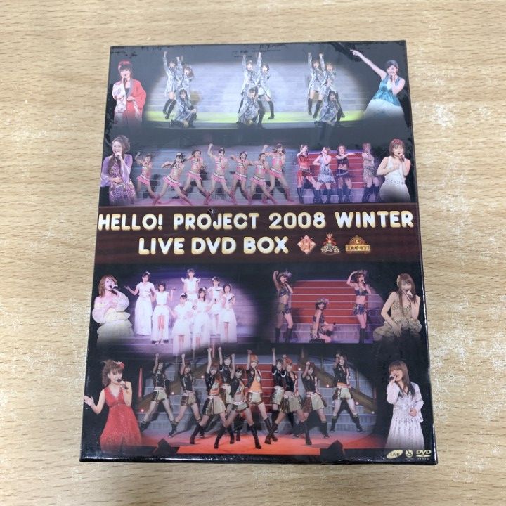 △01)【1点限り!】【未開封】HELLO!PROJECT 2008 WINTER LIVE DVD BOX