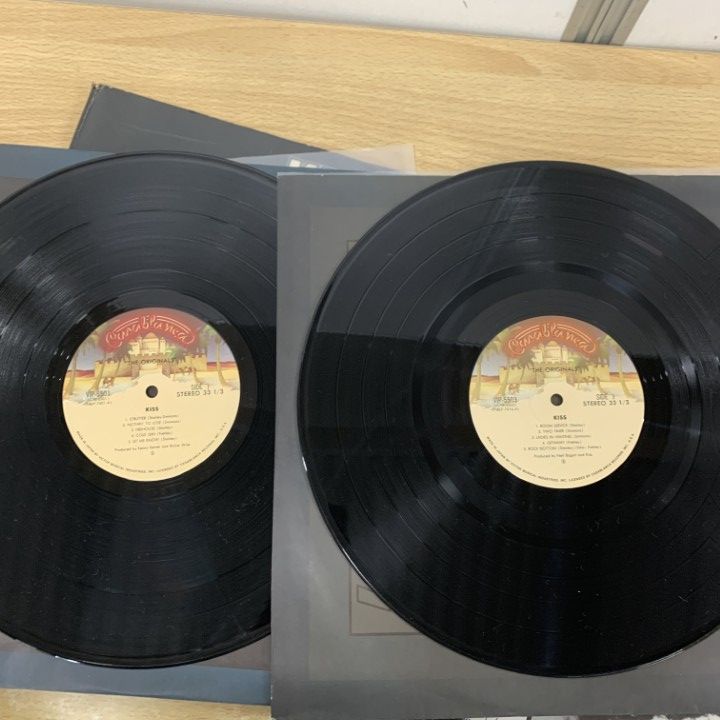 △01)【1点限り!】KissのLPレコード 2点セット/キッス/キス/地獄の