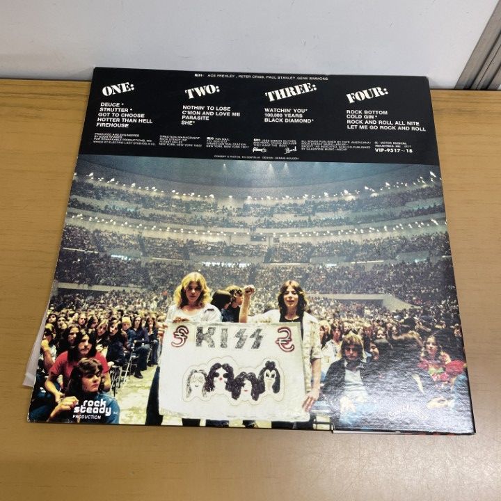 △01)【1点限り!】【帯付き】地獄の狂獣/Kiss/キッス/Alive!/アライブ