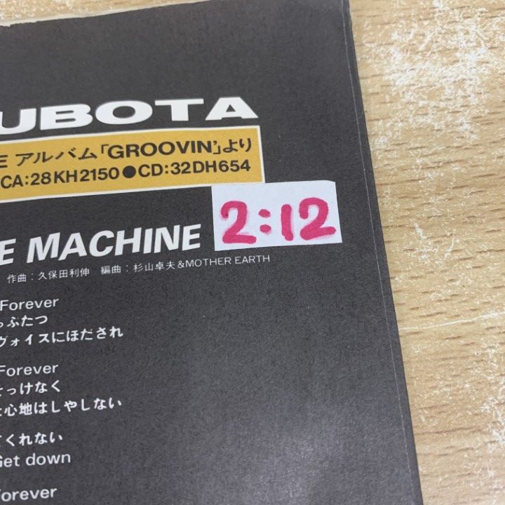 ○01)【1点限り!】【見本盤】久保田利伸/RANDY CANDY/EPレコード/7