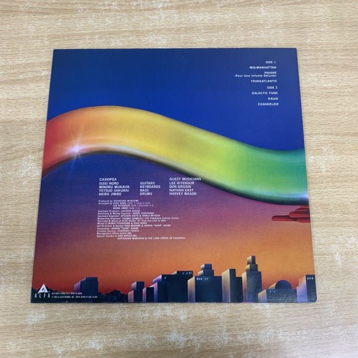 [レコード] オリジナル　カシオペア　レースカー　LP CASIOPEA CASIOPEA カシオペア LP レコード