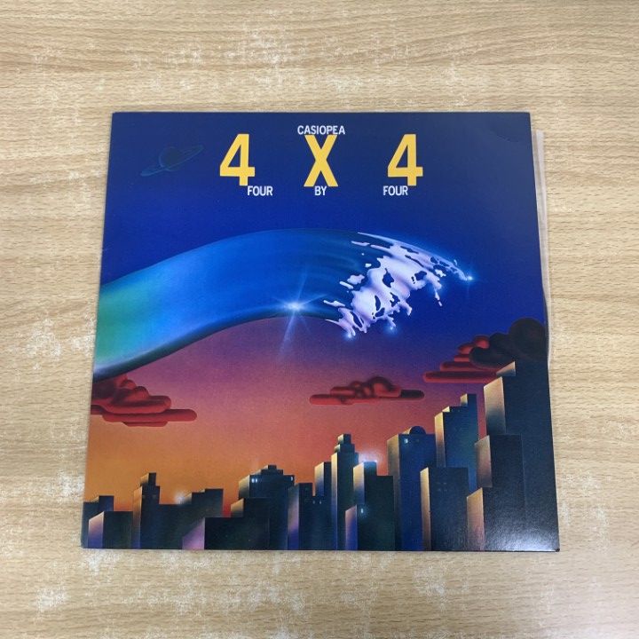 レ*ロ様 カシオペア　プリズム　　帯付き　まとめて4タイトル　LPレコード △01)【1点限り!】Casiopea/4 X 4 Four By Four/カシオペア/LPレコード
