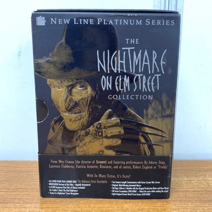 △01)【1点限り!】エルム街の悪夢 プラチナム DVD-BOX/スプラッター