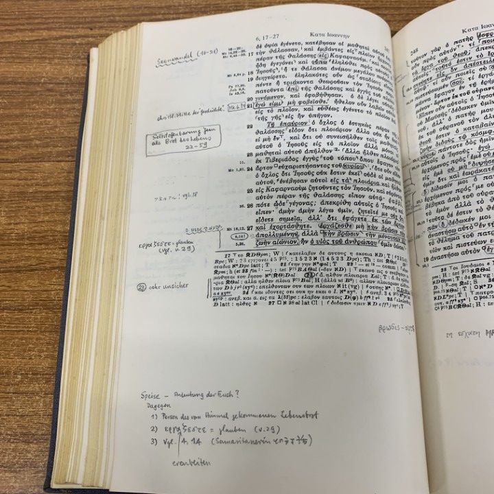 NOVUM TESTAMENTUM ギリシャ語とドイツ語　古書　新約聖書 NOVUM TESTAMENTUM ギリシャ語とドイツ語 古書 新約聖書 NOVUM