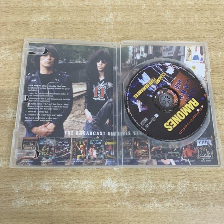 ○01)【1点限り!】Ramones/The Broadcast Archives/DVD/ラモーンズ/USA