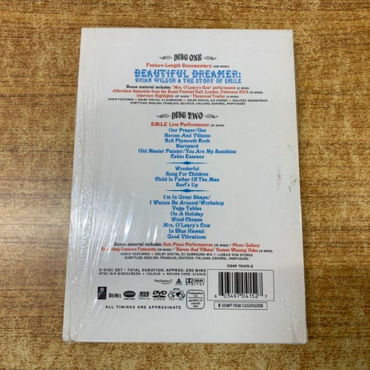 ○01)【1点限り!】Brian Wilson Presents Smile/ブライアン