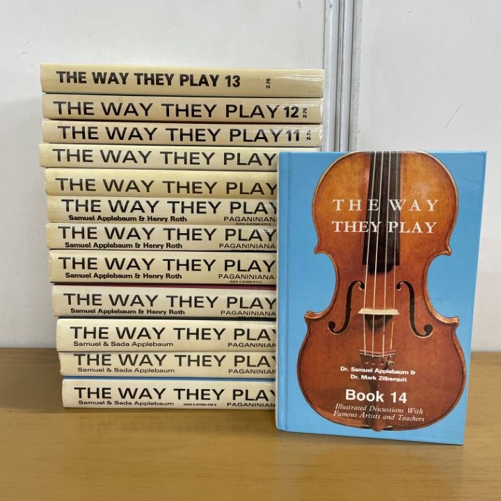 ▲01 1点限り! The Way They Play 13冊セット|Samuel Applebaum|PAGANINIANA|クラシック音楽英語本|洋書|B