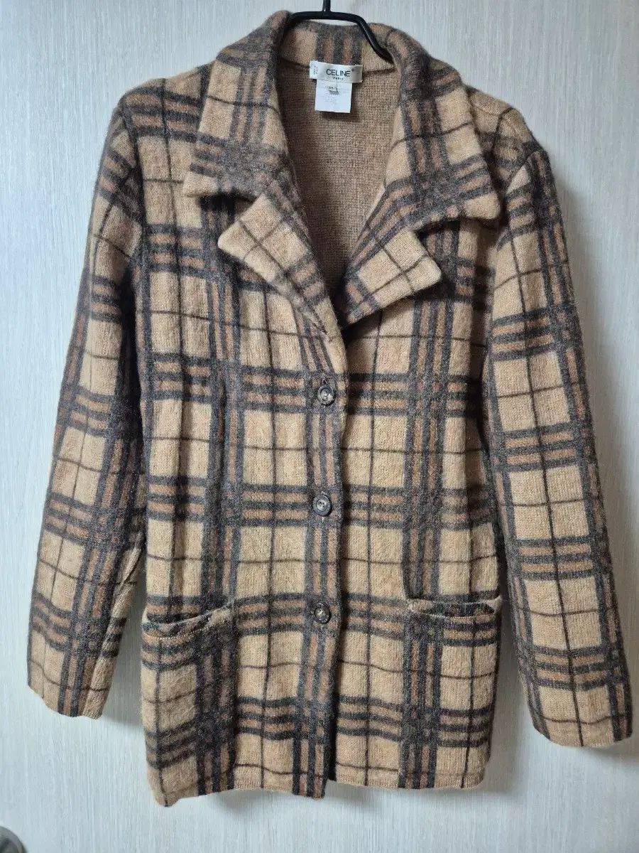 Celine セリーヌ モヘア ウールジャケット ニットジャケット 38