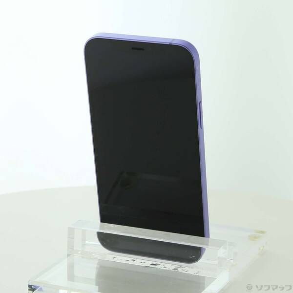 中古品〕 iPhone12 128GB パープル MJNJ3J／A SIMフリー【276