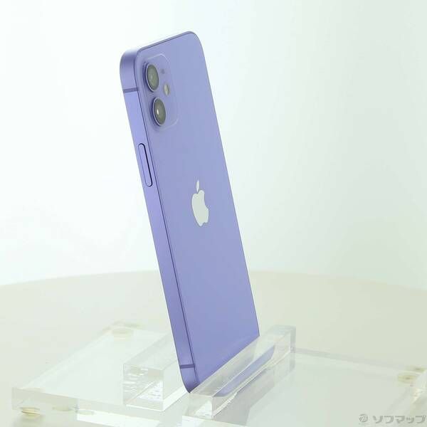 中古品〕 iPhone12 128GB パープル MJNJ3J／A SIMフリー【276