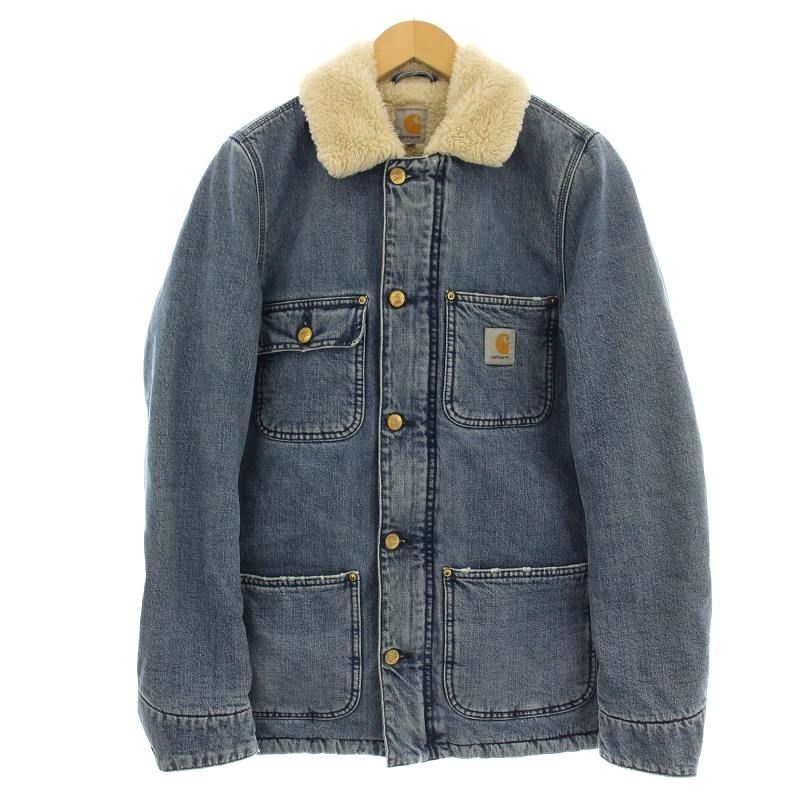 カーハート　carharrt デニムジャケット　Gジャン　カバーオール　希少 カーハート carhartt PHOENIX COAT ボア デニム カバーオール Gジャン