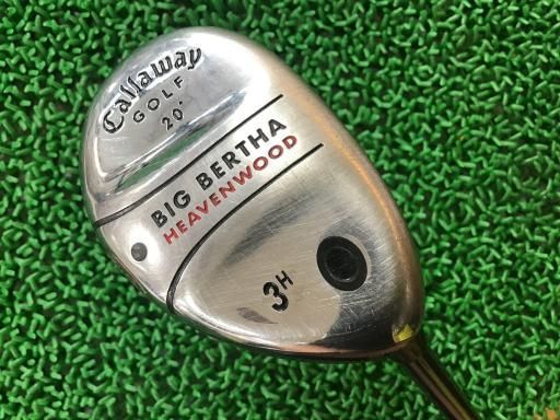 キャロウェイ BIG BERTHA HEAVENWOOD UTユーティリティ3本 中古】 キャロウェイ BIG BERTHA HEAVEN WOOD 3H(20°) ユーティリティ