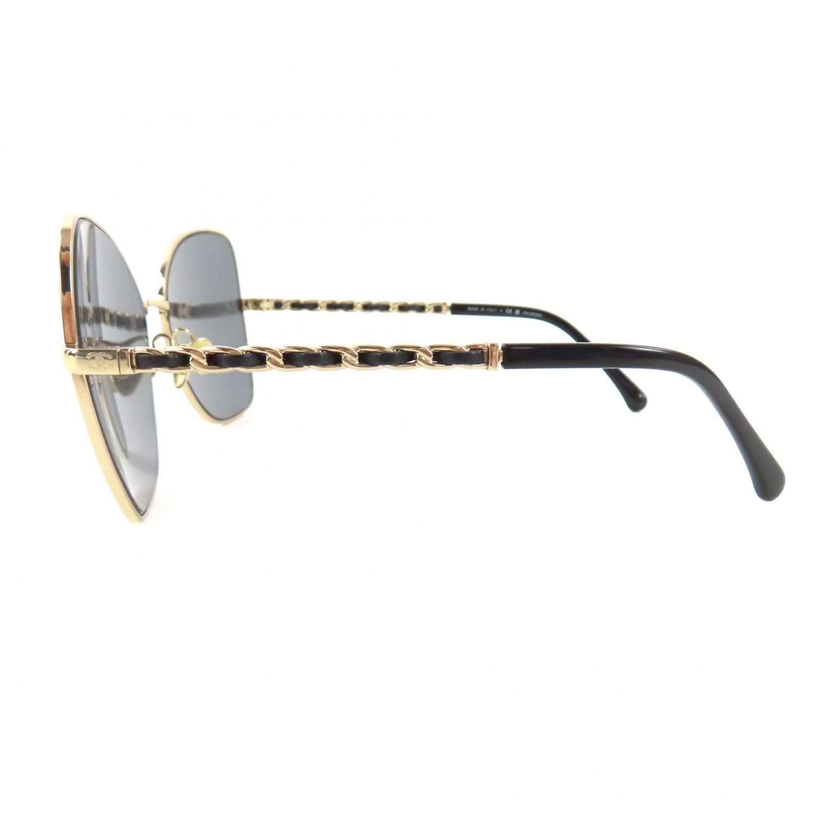 極美品◇CHANEL シャネル 4274Q ー ココマーク サングラスチェーン付き