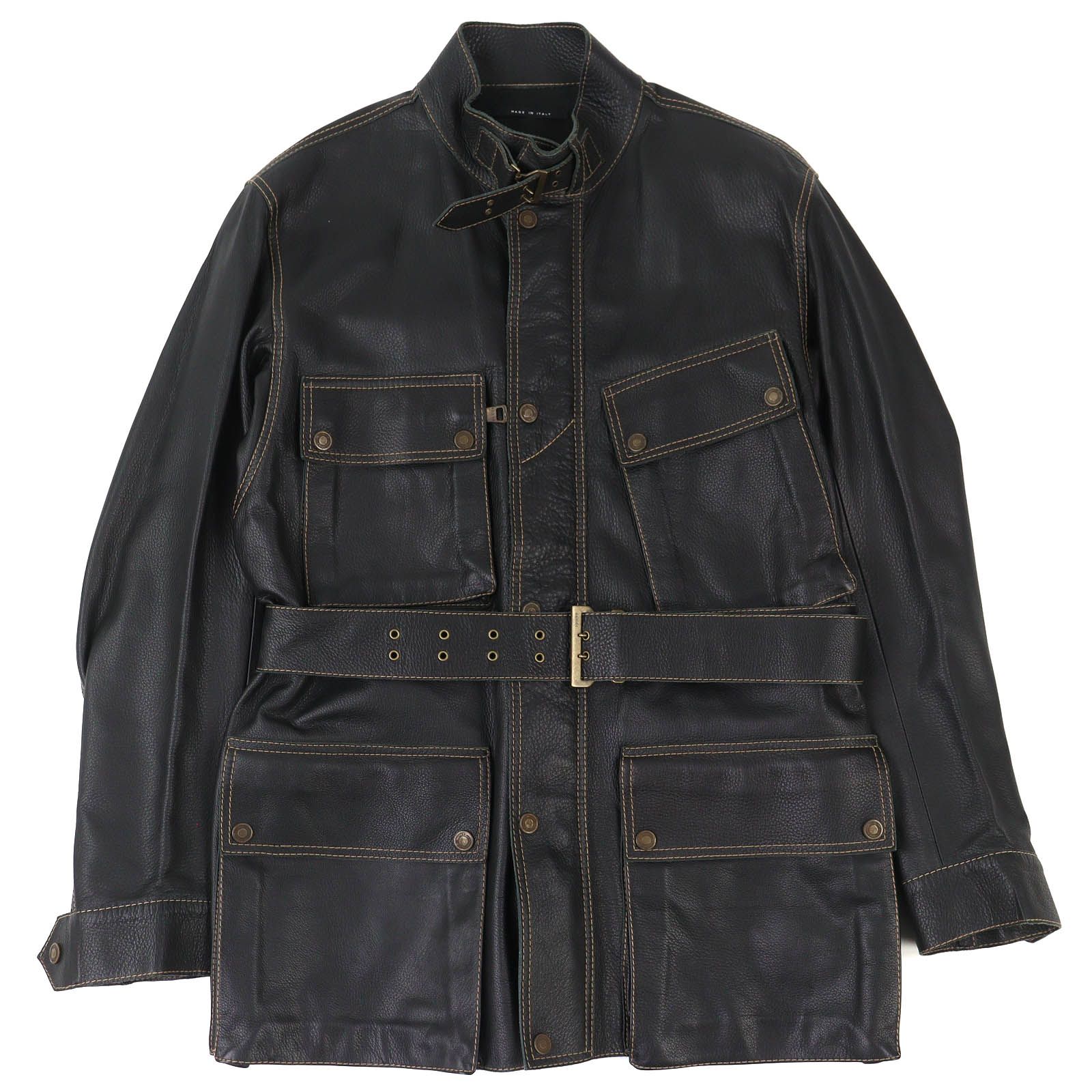 極美品△GUCCI グッチ 93117-2G001 トムフォード期 M-65 ミリタリー