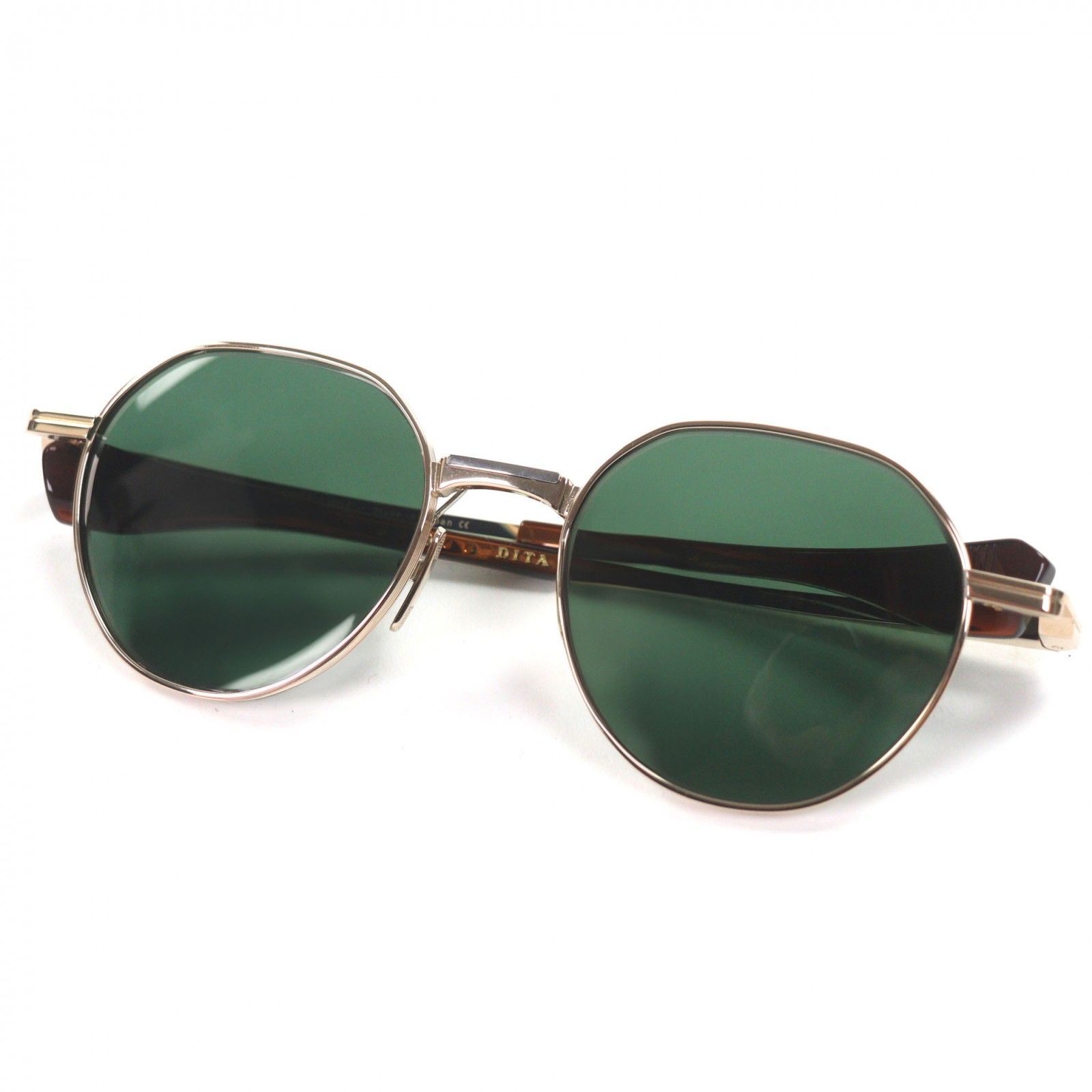 DITA ディータ DTS 150 VERS-ONE ボストンシェイプ アイウェア サングラス ゴールド 50□19-141 日本製 メンズ