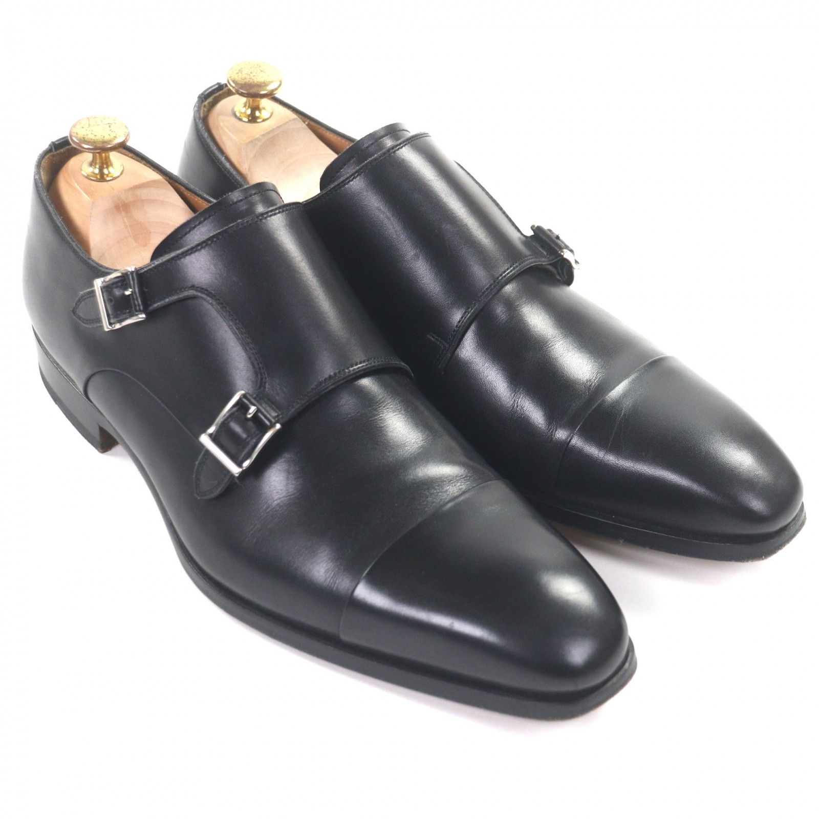 極美品▽MAGNANNI マグナーニ ストレートチップ ダブルモンク