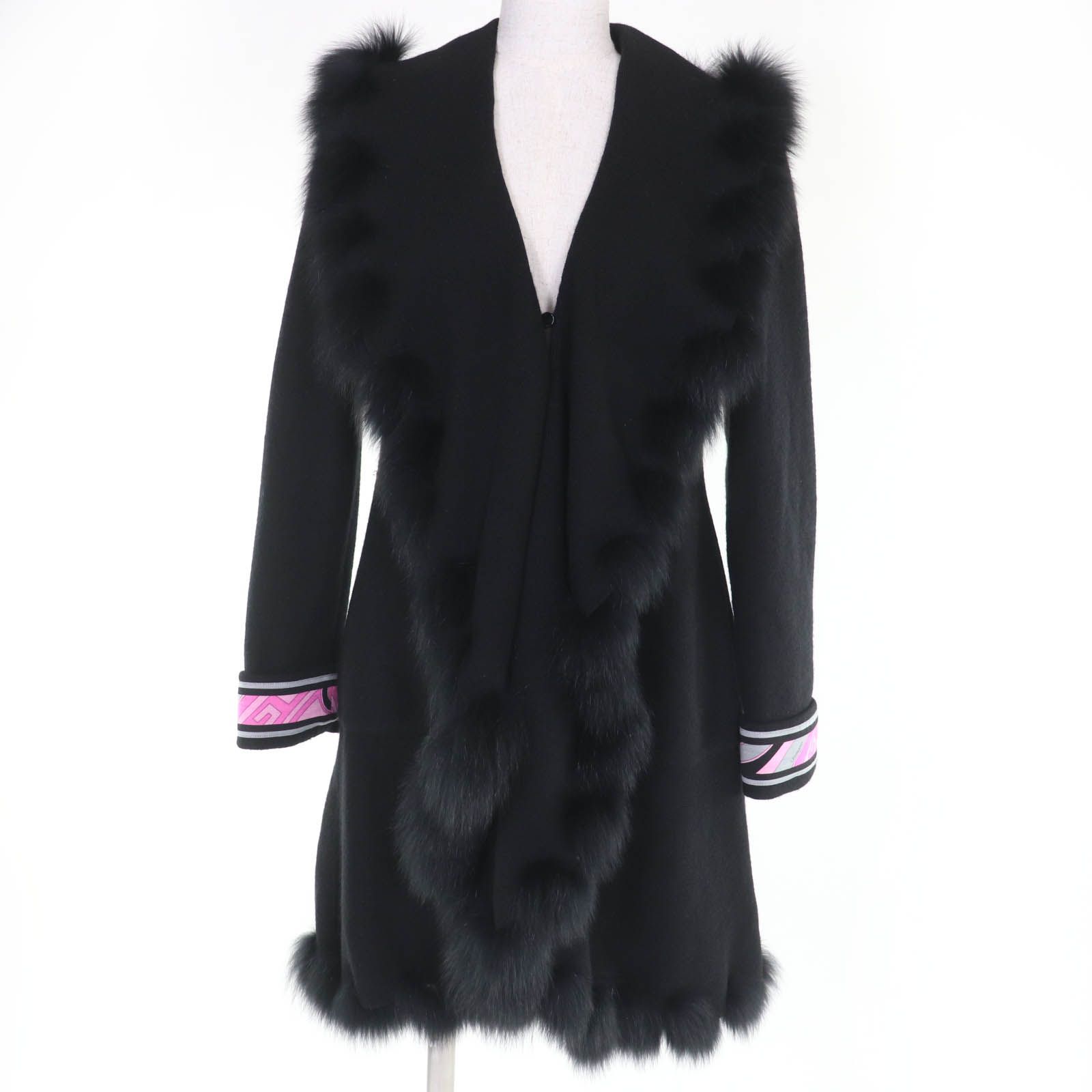 極美品✨ LEONARD レオナール カシミヤ シルク100% ニット コート 極美品✨ LEONARD レオナール カシミヤ シルク100% ニット コート 極美