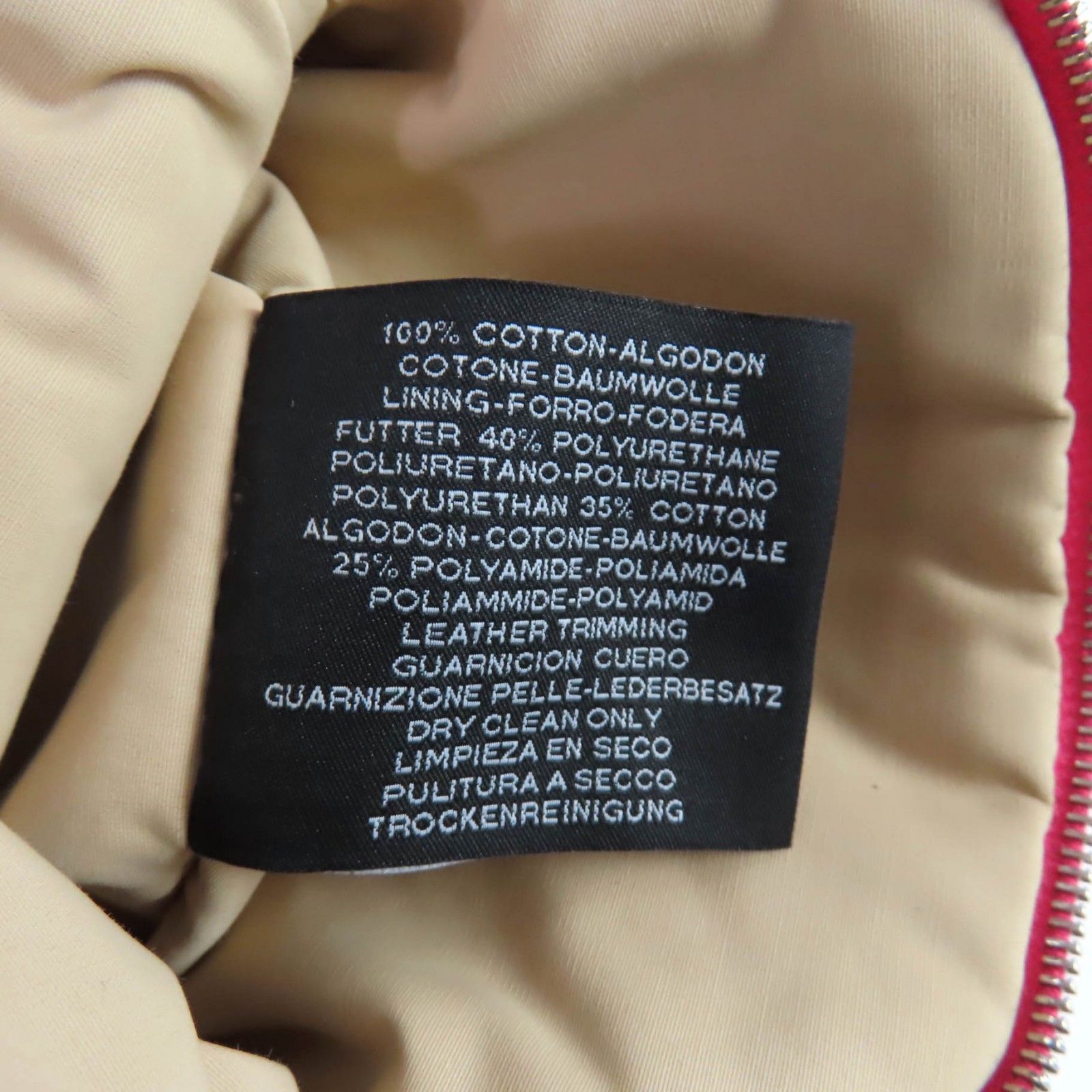 美品☆HERMES エルメス ボリードポーチ ミニミニ コットン100％ Hロゴ