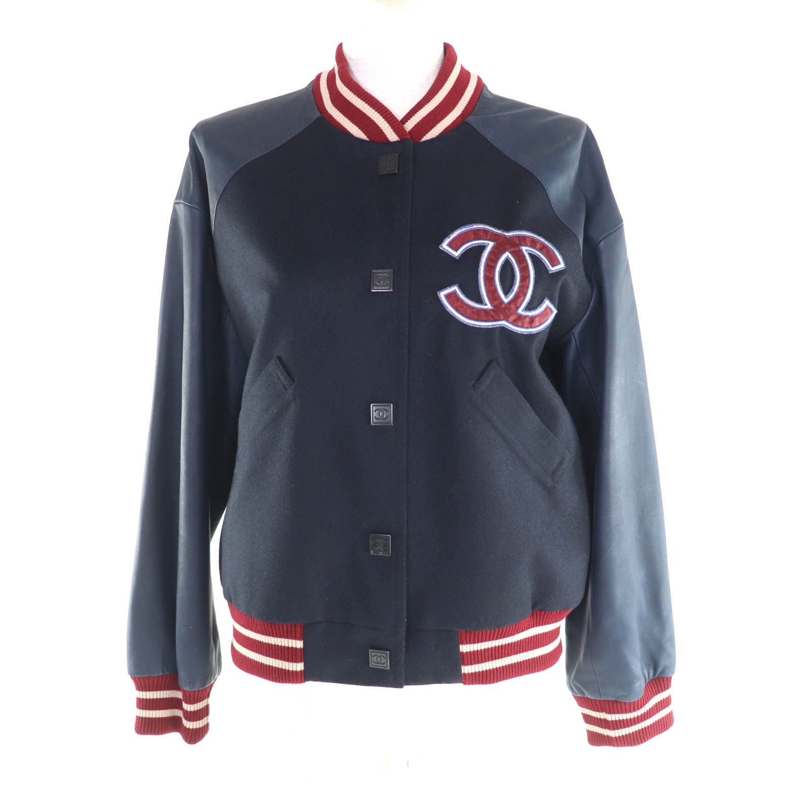 シャネル　革ジャン　ヴィンテージ ゔ*ー様 シャネル 革ジャン ヴィンテージ レザーブルゾン ジャケット