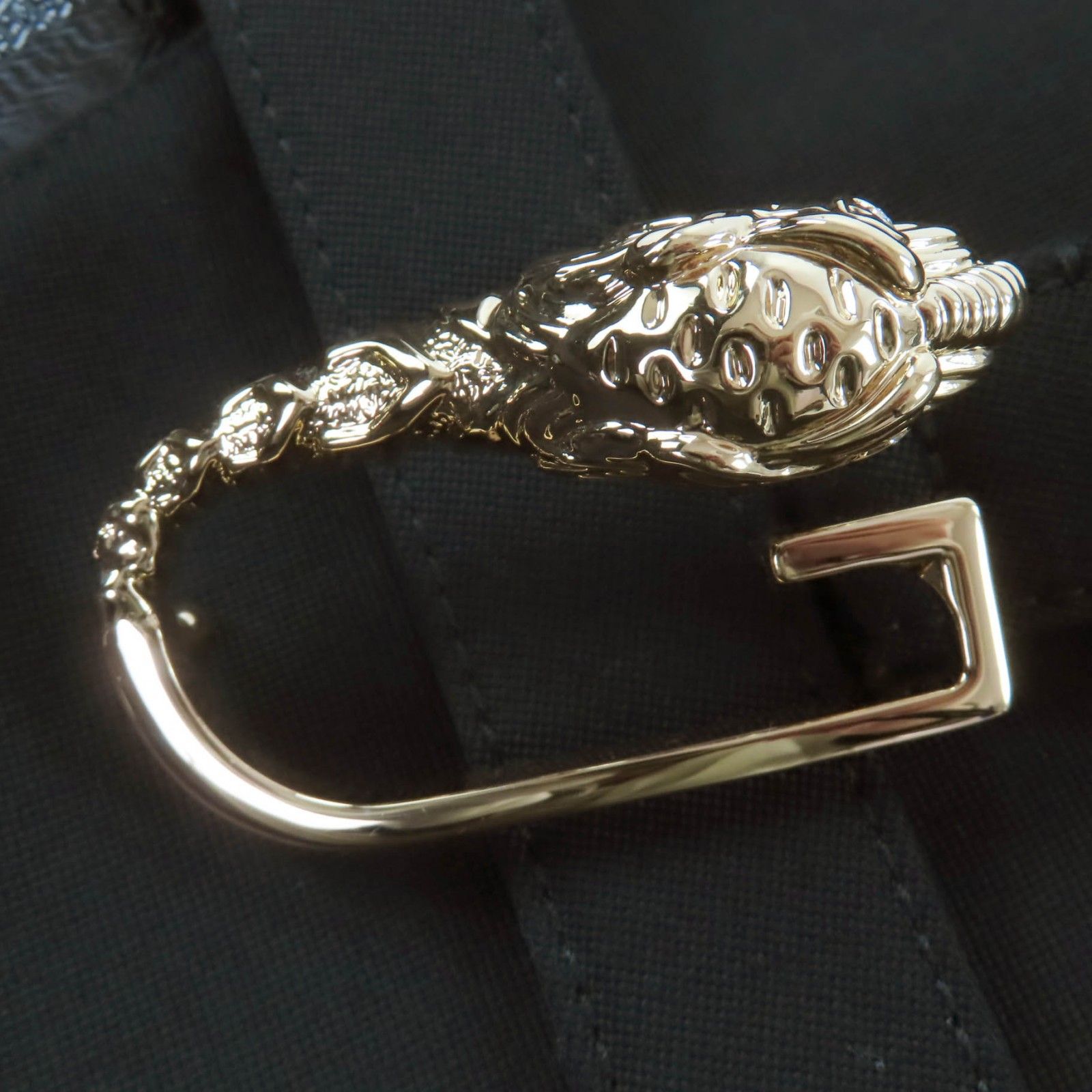 極美品☆GUCCI グッチ 761364 ウール ベルト付 フロントZIP タイト