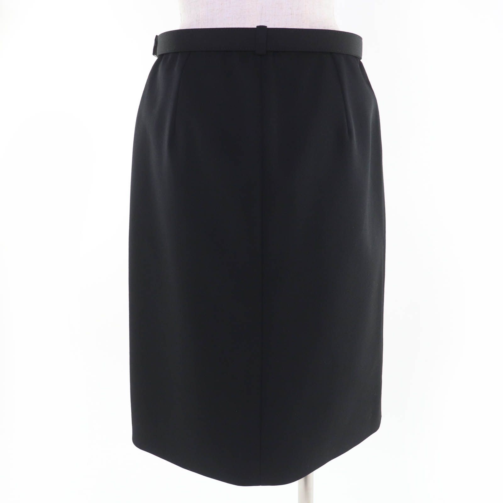 GUCCI ブラックタイトスカート ダブルジッパー GUCCI ブラック タイトスカート 38 極美品☆GUCCI グッチ 761364